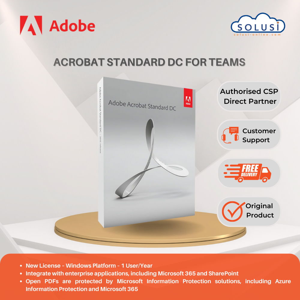 Harga Jual Lisensi Acrobat Standard DC For Teams Original 2025 Solusi