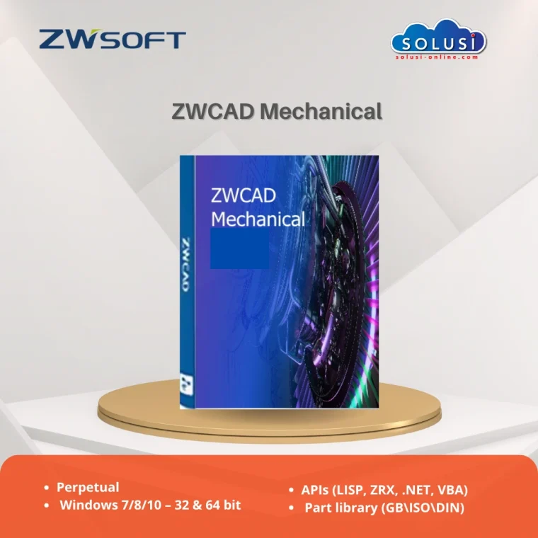 Solusi Online ZWCAD Mechanical 2025
