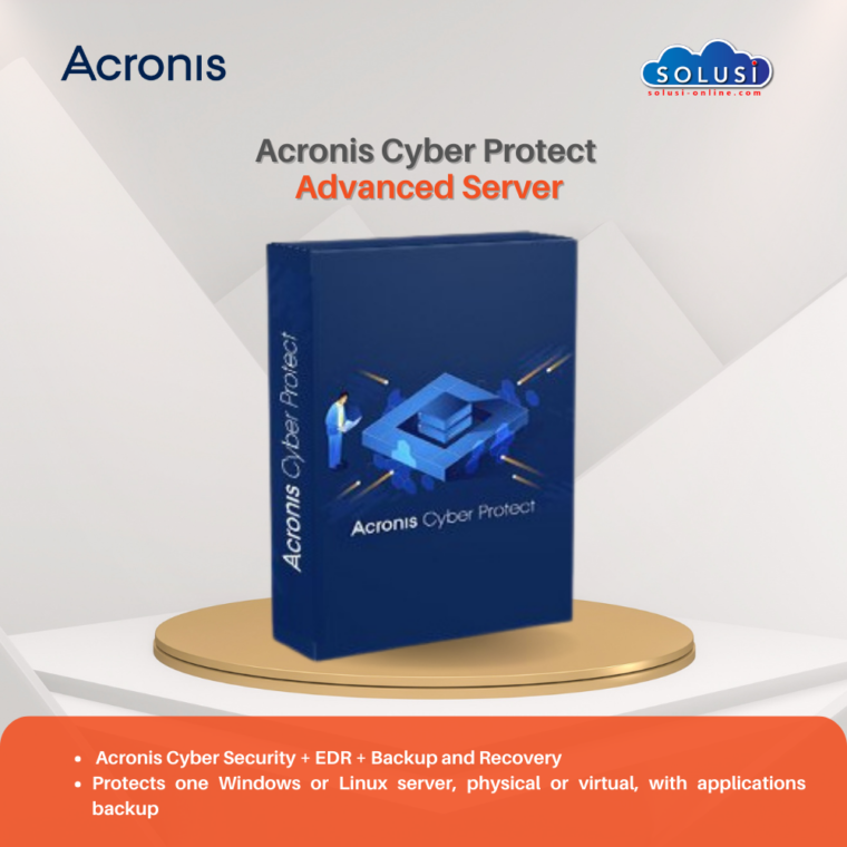 Acronis Cyber Protect Advanced Server Subscription License, 1 Year