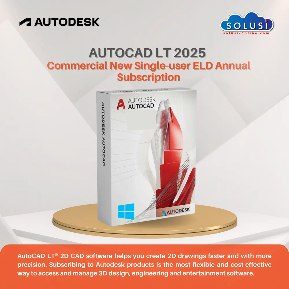 Harga Jual AutoCAD LT 2025 Lisensi Original Solusi Online