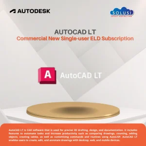 AutoCAD LT 2027 Commercial New Single-user ELD Annual Subscription