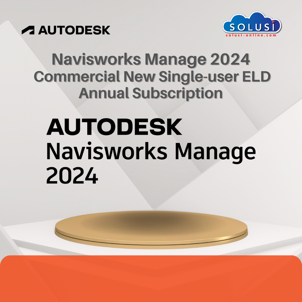 Harga Jual Lisensi Autodesk Navisworks Manage 2024 Commercial New