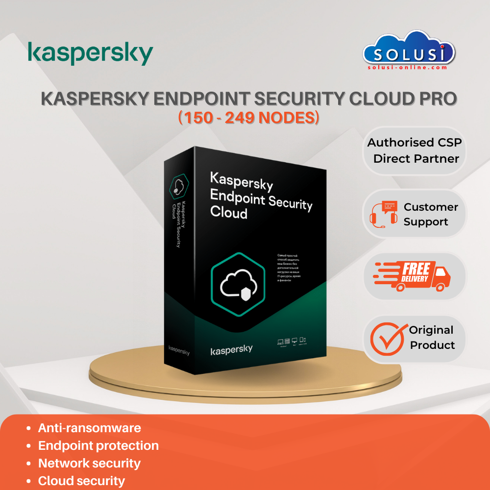 Harga Jual Lisensi Kaspersky Endpoint Security Cloud Pro, User 150