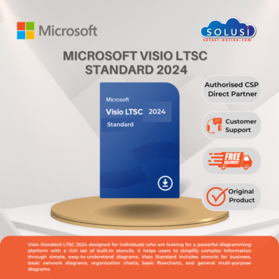 Harga Jual Lisensi Microsoft Visio LTSC Standard 2024 Original 2024 ...