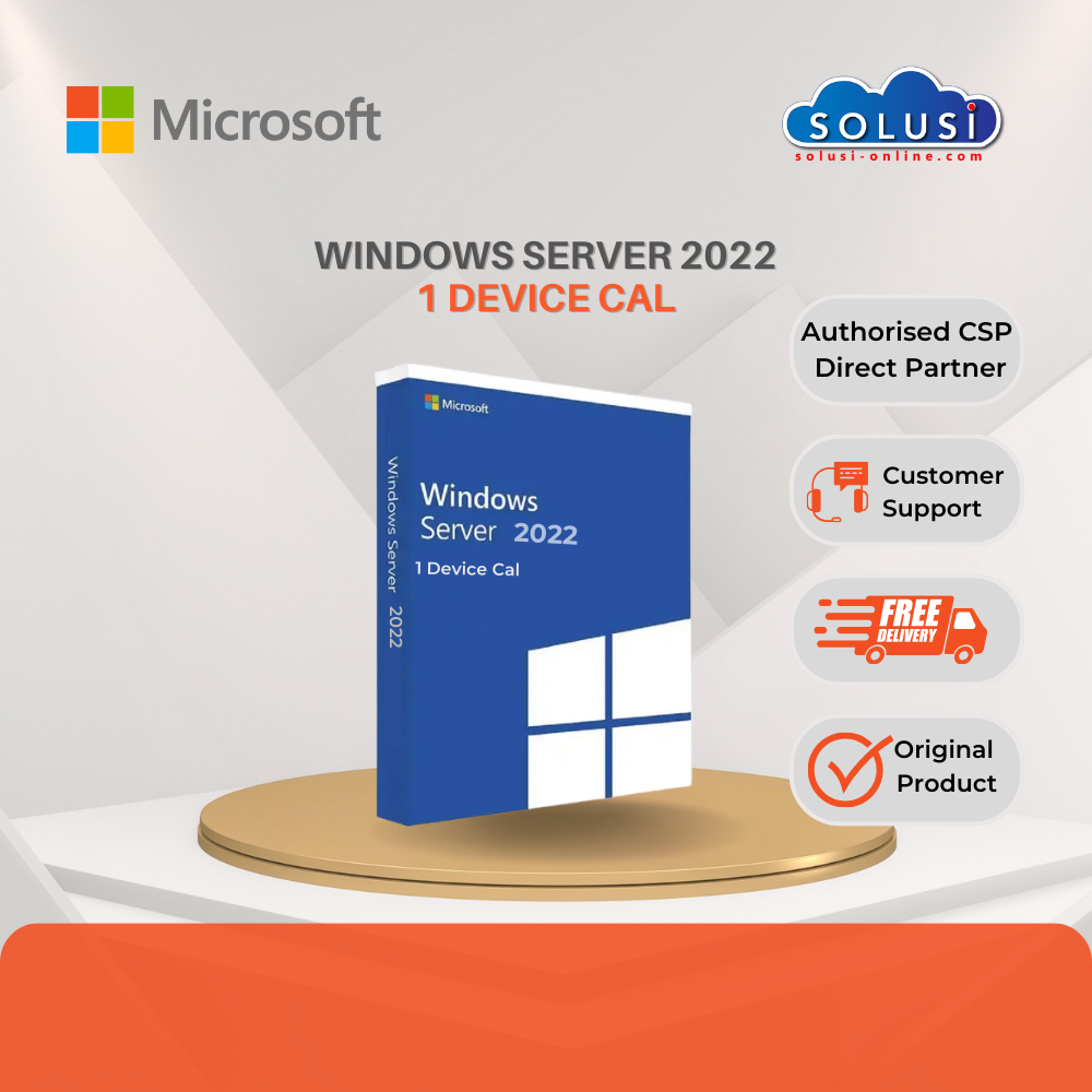 Harga Jual Lisensi Windows Server 2022 1 Device CAL Original 2024
