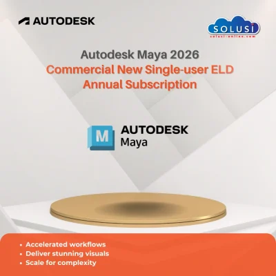 Solusi Online Autodesk Maya 1 Year
