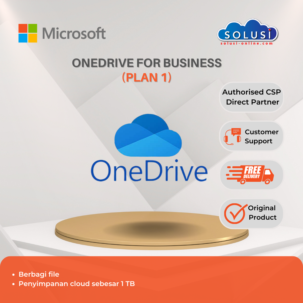Harga Jual Lisensi OneDrive For Business (Plan 1) Original 2024