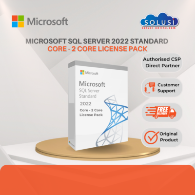 Harga Jual Lisensi Microsoft SQL Server 2022 Standard Core - 2 Core ...