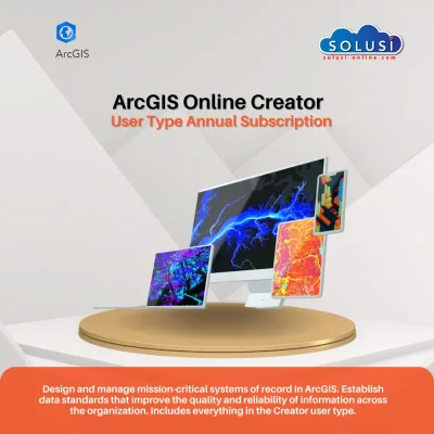 Solusi Online - ArcGIS Online Creator User Type Annual Subscription