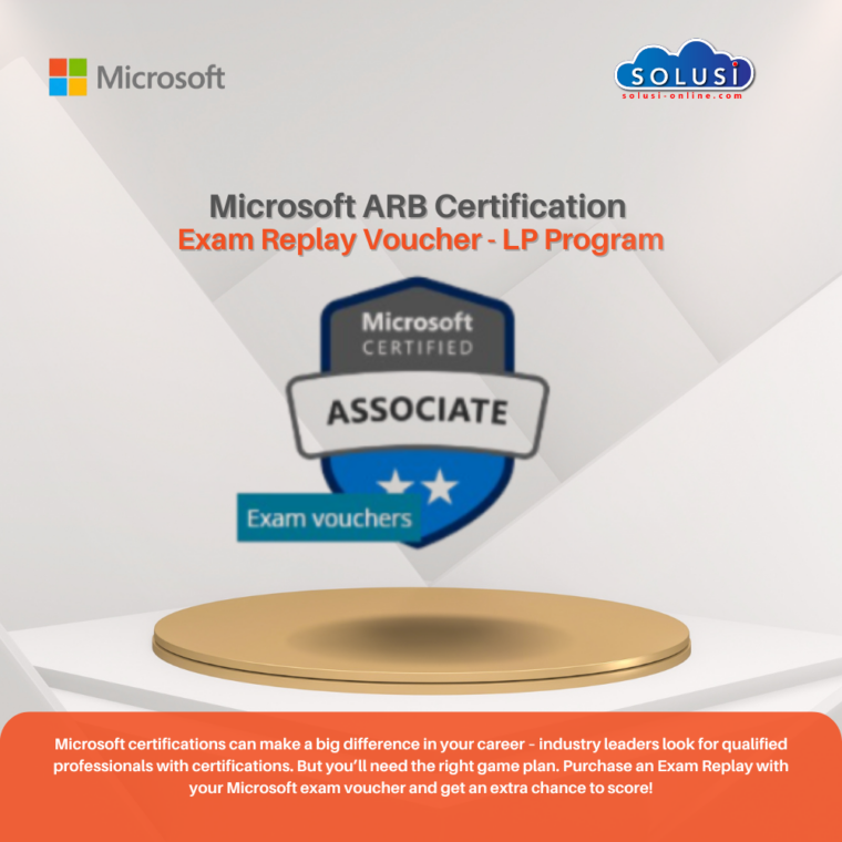 Harga Jual Microsoft ARB Certification Exam Replay Voucher - LP Program ...