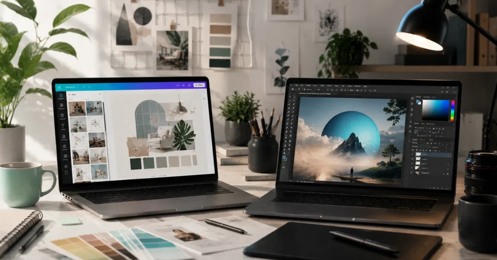 Canva vs Adobe Photoshop